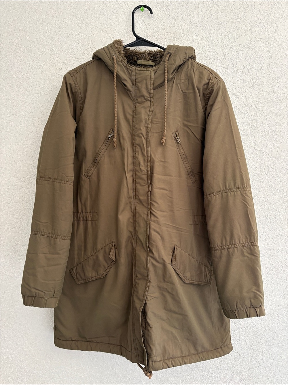 American Eagle Olive Green Winter Jacket